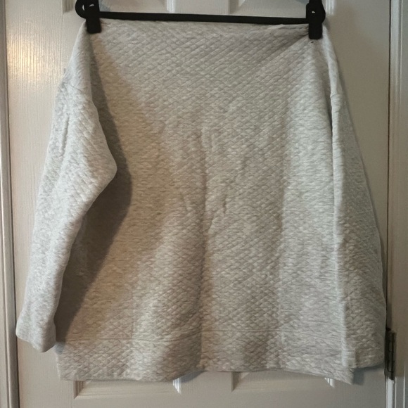 RBX quilted sweatshirt WITH POCKETS! - size large - Light gray - Picture 2 of 6